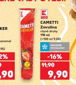 CAMETTI ZMRZLINA