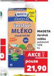 MADETA ČERSTVÉ MLÉKO