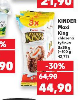 KINDER MAXI KING
