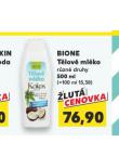 BIONE TĚLOVÉ MLÉKO