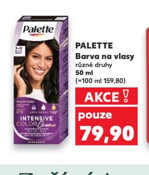 PALETTE BARVA NA VLASY