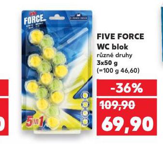 FIVE FORCE WC BLOK