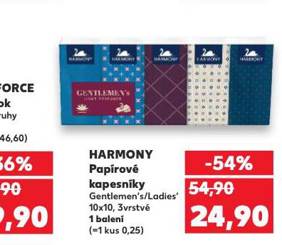 HARMONY PAPROV KAPESNKY