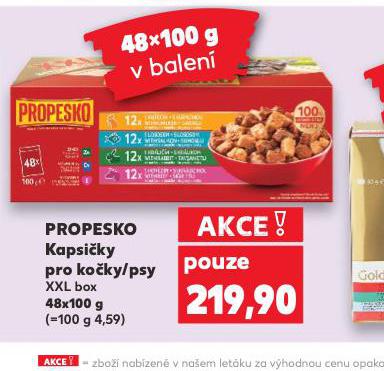 PROPESKO KAPSIKY PRO KOKY