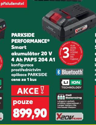 PARKSIDE PERFORMANCE SMART AKUMULTOR