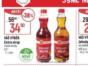 EXTRA SIRUP