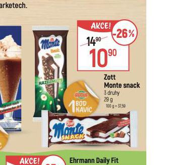 ZOTT MONTE SNACK