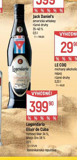 LEGENDARIO ELIXIR DE CUBA