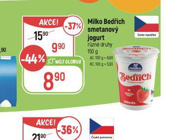 MILKO BEDICH SMETANOV JOGURT