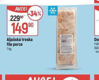ALJASK TRESKA FIL PORCE