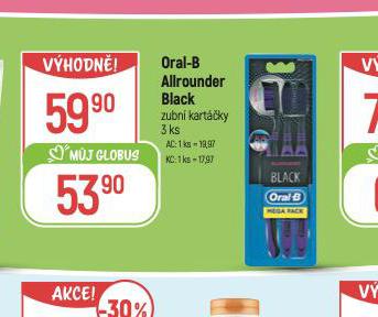 ORAL-B ZUBN KARTEK