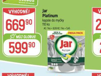 JAR PLATINUM KAPSLE DO MYKY