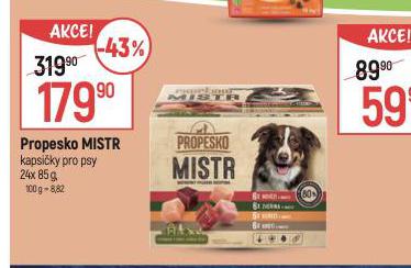 PROPESKO MISTR KAPSIKY PRO PSY