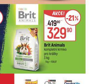BRIT ANIMALS KOMPLETN KRMICOV PRO KRLKY