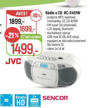 RDIO S CD JVC