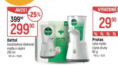 DETTOL BEZDOTYKOV DVKOVA MDLA