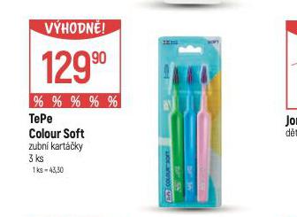 TEPE COLOUR SOFT ZUBN KARTKY