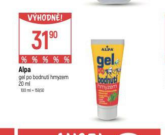 ALPA GEL PO BODNUT HMYZEM