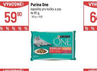 PURINA ONE KAPSIKY PRO KOKY