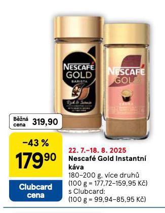 NESCAF GOLD INSTANTN KVA