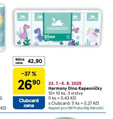 HARMONY DINO KAPESNKY