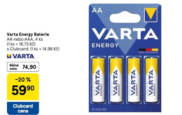 VARTA ENERGY BATERIE
