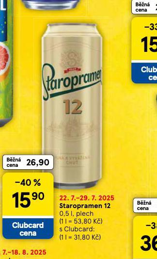 PIVO STAROPRAMEN 12
