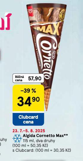 ALGIDA CORNETTO MAX