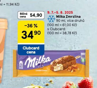 MILKA ZMRZLINA