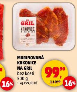 MARINOVAN KRKOVICE NA GRIL