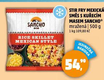 STIR FRY MEXICK SMS S KUECM MASEM SANCHO