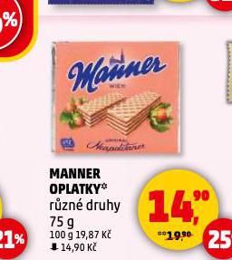 MANNER OPLATKY
