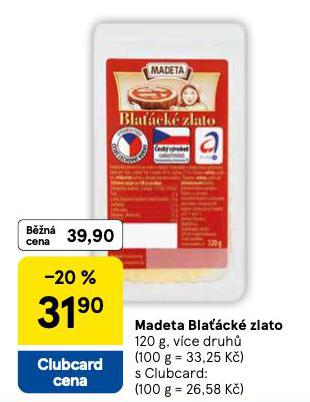 MADETA BLACK ZLATO