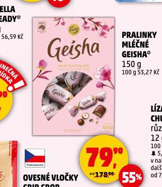 PRALINKY MLN GEISHA