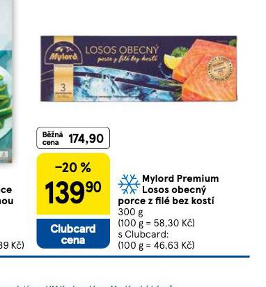 MYLORD PREMIUM LOSOS OBECN PORCE Z FIL BEZ KOST