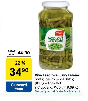 VIVA FAZOLOV LUSKY ZELEN