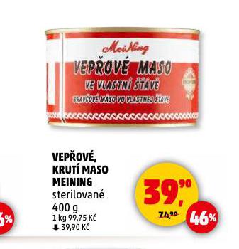 VEPOV KRT MASO MEINING