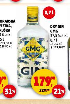 DRY GIN GMG