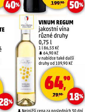 VINUM REGUM