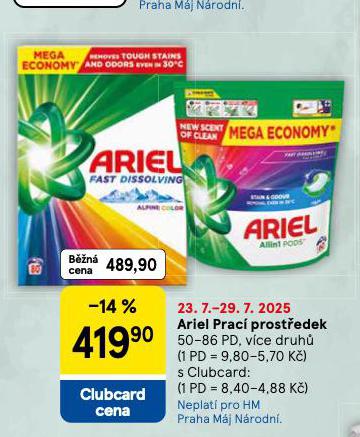 ARIEL PRAC PROSTEDEK