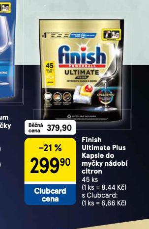 FINISH ULTIMATE PLUS KAPSLE DO MYKY