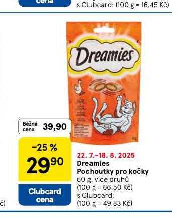 DREAMIES POCHOUTKY PRO KOKY