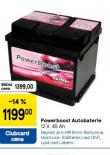 POWERBOOST AUTOBATERIE 45 Ah