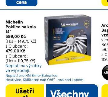 MICHELIN POKLICE NA KOLA