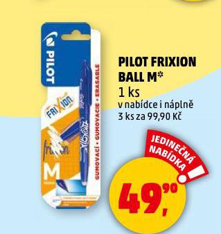 PILOT FRIXION BALL M