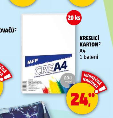KRESLIC KARTON