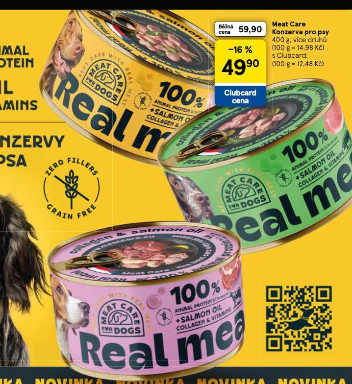MEAT CARE KONZERVY PRO PSY