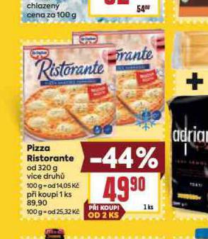 PIZZA RISTORANTE