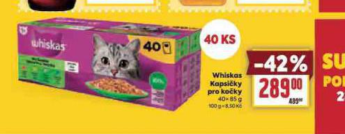 WHISKAS KAPSIKY PRO KOKY