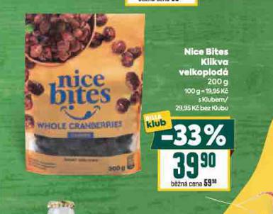 NICE BITES KLIKVA VELKOPLOD